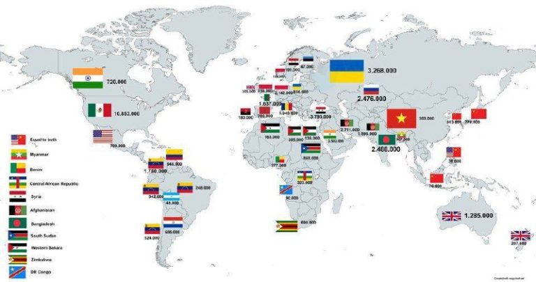 درباره این مقاله بیشتر بخوانید ‏بزرگترین جامعه‌ی مهاجر در هر کشور دنیا