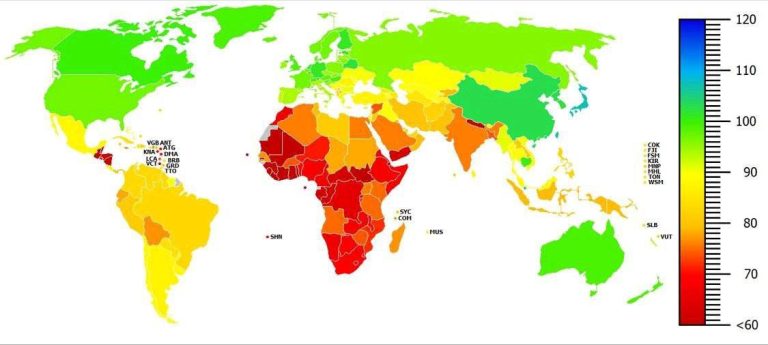 درباره این مقاله بیشتر بخوانید آمار منتشر شده در سال ۲۰۲۲ نشان می‌دهد ضریب هوشی متوسط ما ایرانی‌ها به عدد ۸۰.۴ رسیده است و در رتبه ۱۱۹ دنیا قرار داریم