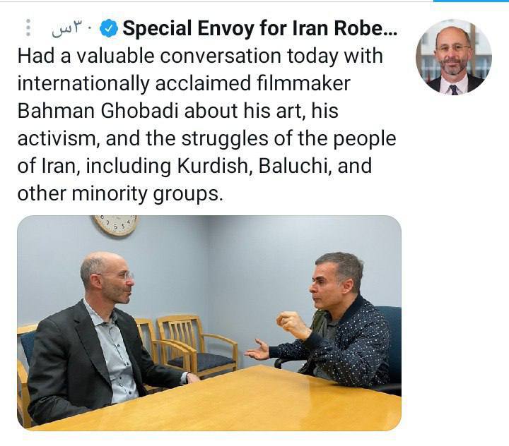 درباره این مقاله بیشتر بخوانید رابرت مالی از دیدارش با بهمن قبادی فیلمساز نامدار ایرانی درباره مبارزات مردم ایران خبر داد