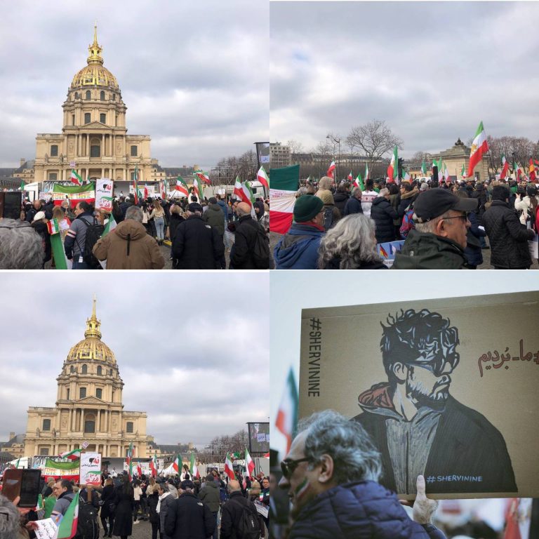 درباره این مقاله بیشتر بخوانید فرانسه – ایرانیان آزادیخواه سراسر جهان امروز با برپایی تجمع و راهپیمایی اعتراضی، حمایت خود را از انقلاب آزادی خواهی مردم ایران و نه به جمهوری اسلامی بصورت گسترده ادامه دادند.