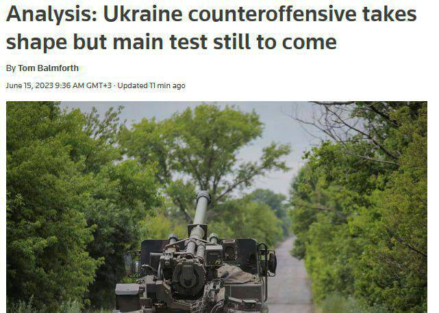 درباره این مقاله بیشتر بخوانید رویترز: اوکراین تنها 3 تیپ از 12 تیپ را که برای ضدحمله آماده شده اند را وارد عملیات کرده است. نبرد سرنوشت ساز هنوز در راه است…