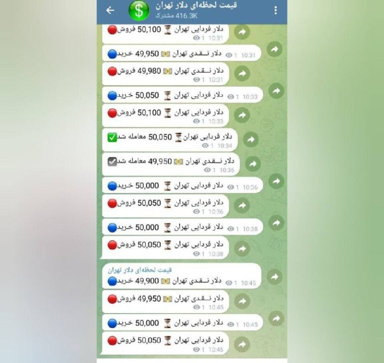 درباره این مقاله بیشتر بخوانید 📌 بازگشت قدرتمند دلار به کانال ۵۰هزارتومان