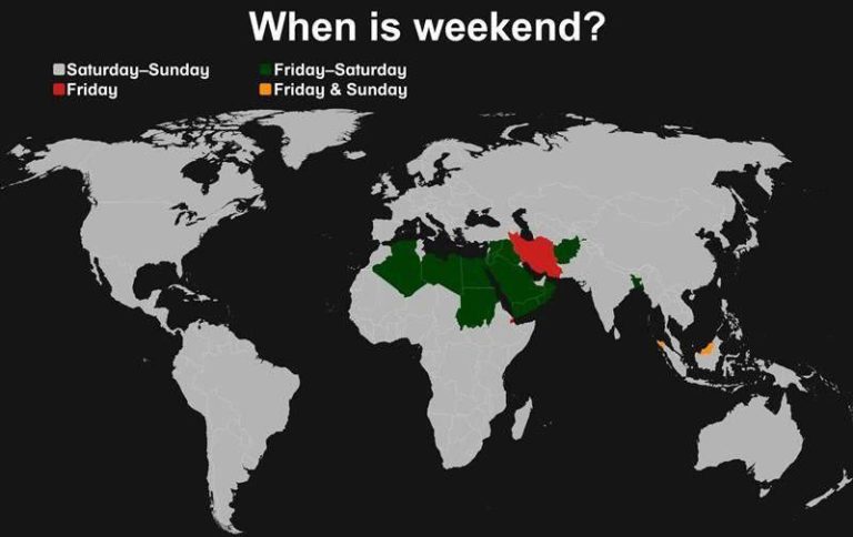 درباره این مقاله بیشتر بخوانید ◾️ایران تنها کشور جهان است که تعطیلات آخر هفته در آن فقط یک روز است.