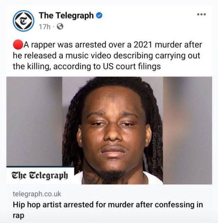 درباره این مقاله بیشتر بخوانید اعتراف به قتل در متن ترانه یک‌خواننده!!