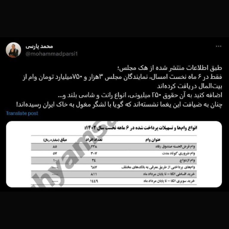 درباره این مقاله بیشتر بخوانید طبق اطلاعات منتشر شده از هک مجلس؛