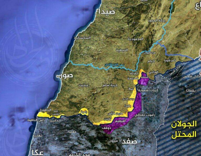 درباره این مقاله بیشتر بخوانید 🔴نقشه پیشروی ارتش اسرائیل در جنوب لبنان