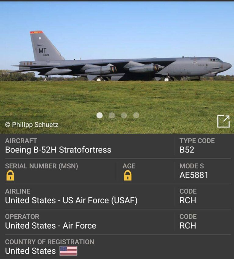 درباره این مقاله بیشتر بخوانید هواپیماهای B-52 USAF وارد منطقه سنتکام شده و اکنون به سمت پایگاه هوایی العدید در قطر می روند.