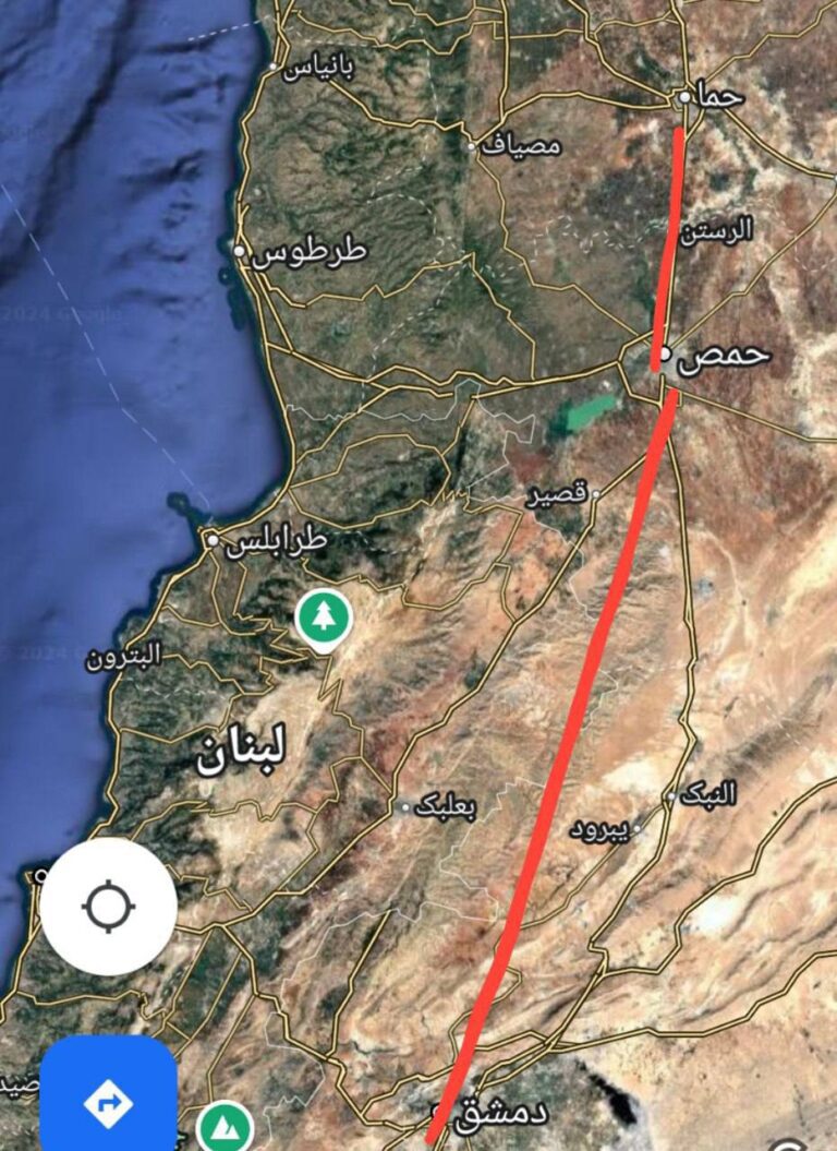 درباره این مقاله بیشتر بخوانید بطور تقریبی از شهر حماه تا دمشق ۲۱۰ کیلوتر فاصله است.