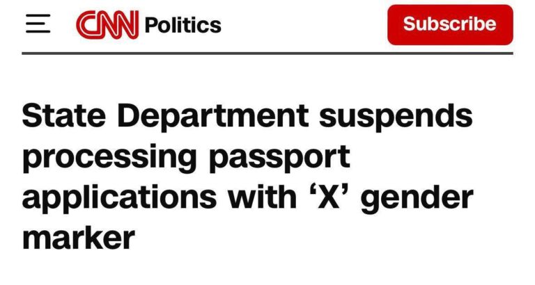 درباره این مقاله بیشتر بخوانید وزارت امور خارجه امریکا صدور پاسپورت برای جنسیت‌ X را به حالت تعلیق درآورد!