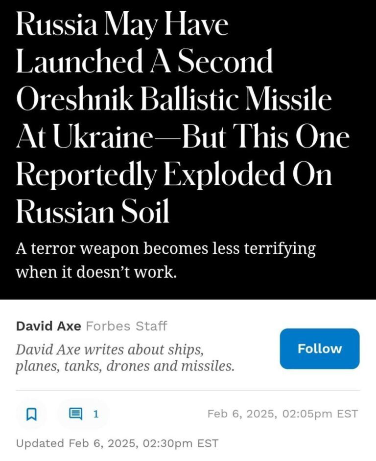 درباره این مقاله بیشتر بخوانید 🔴شکست دومین حمله پوتین به اوکراین با موشک قیامت