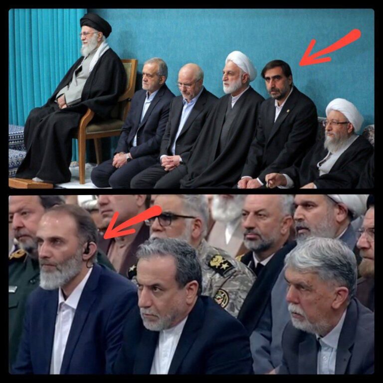 درباره این مقاله بیشتر بخوانید 🔻 قرار دادن محافظان خامنه‌ای، در بین سران نظام و مسئولان تراز اول کشور!