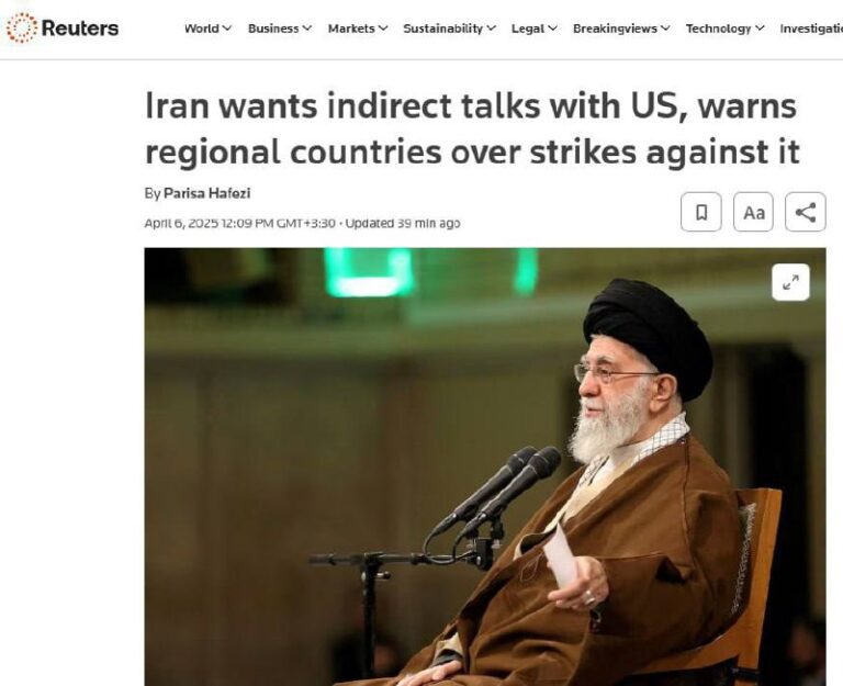 درباره این مقاله بیشتر بخوانید 🔴ایران به همسایگان خود هشدار داد