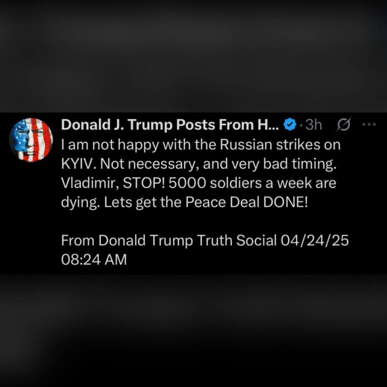 درباره این مقاله بیشتر بخوانید ترامپ به پوتین: ولادمیر، بس کن!