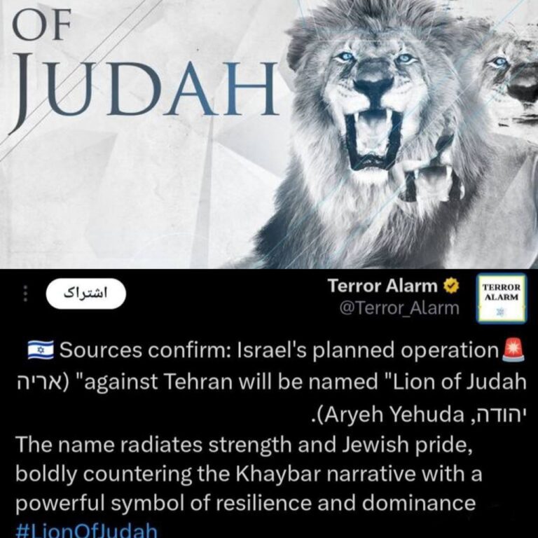درباره این مقاله بیشتر بخوانید رسانه اسرائیلی: عملیات احتمالی علیه تهران «شیر یهودا» نام‌گذاری شده است