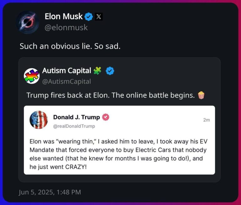 درباره این مقاله بیشتر بخوانید ایلان ماسک ادعا کرده که ترامپ بچه‌باز است!