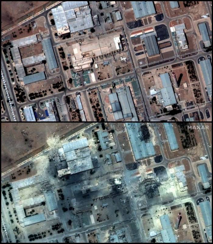 درباره این مقاله بیشتر بخوانید تصاویر ماهواره‌ای با کیفیت از قبل و بعد برخورد ۳۰ موشک تاماهاوک مجموعه هسته‌ای اصفهان که در رسانه‌های خارجی منتشر شده است.