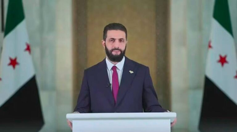 درباره این مقاله بیشتر بخوانید احمد الشرع رئیس جمهور سوریه در سخنرانی آتش بس در السویداء: