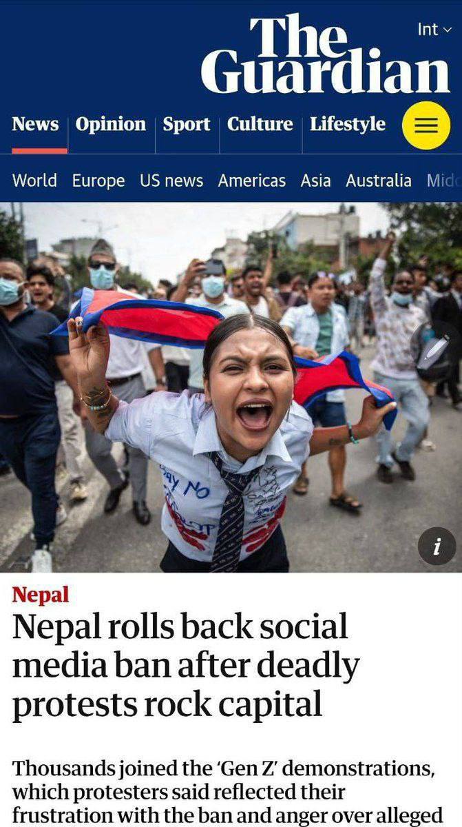 درباره این مقاله بیشتر بخوانید جشن و شادی مردم نپال پس‌از سقوط حکومت،نپال از دیکتاتوری آزاد شد نوبت بعدی ایران است