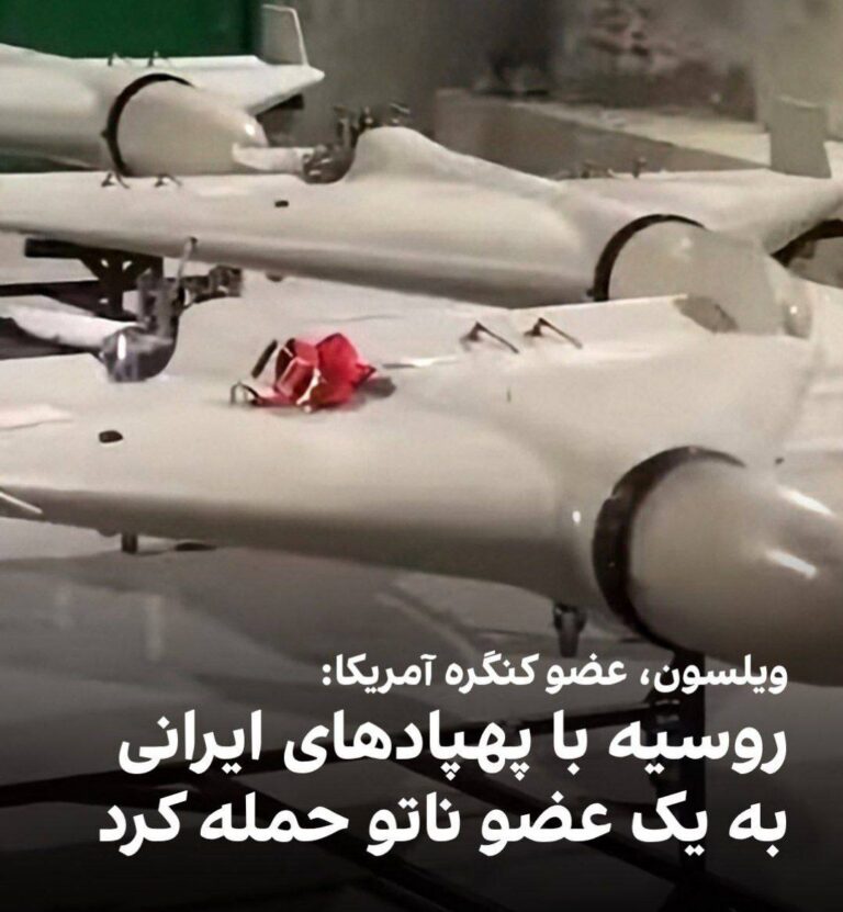 درباره این مقاله بیشتر بخوانید جو ویلسون، عضو مجلس نمایندکان آمریکا، با اشاره به اینکه روسیه «با پهپادهای شاهد ساخت ایران به متحد ناتو، لهستان، حمله کرد»، نوشت: «این اقدامی جنگی است و ما از متحدان ناتو بابت واکنش سریعشان به ادامه تجاوزات بی‌دلیل جنایتکار جنگی، پوتین، علیه ملت‌های آزاد و سازنده سپاسگزاریم.»