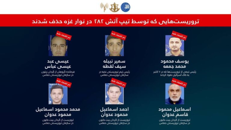 درباره این مقاله بیشتر بخوانید ارتش اسرائیل: حذف چندین فرمانده میدانی حماس از جمله عامل کشتار ۷ اکتبر