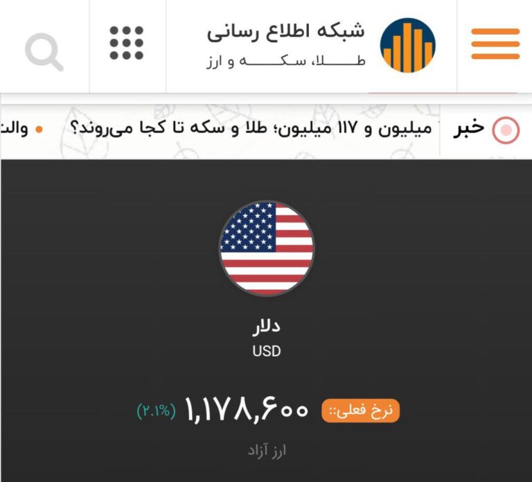 درباره این مقاله بیشتر بخوانید نرخ دلار در مرز ۱۱۸ هزار تومان!