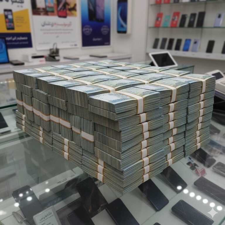 درباره این مقاله بیشتر بخوانید برای خرید یدونه آیفون ۱۷ پرومکس باید ۲۲۰ بسته از درشتترین اسکناس کشور رو با خودتون ببرید! یعنی ۲۲ هزار برگ اسکناس ۱۰ هزار تومنی، حدود ۲۹ کیلو اسکناس، برای گرفتن این مقدار پول از عابر بانک با یک کارت به ۱۱۰۰ روز زمان نیازه!