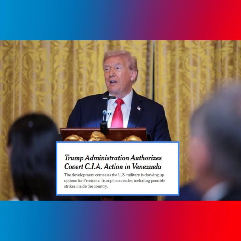 درباره این مقاله بیشتر بخوانید 🔻🔺ترامپ مجوز عملیات مخفی CIA در ونزوئلا را تأیید کرد | نیویورک تایمز: هدف برکناری مادورو با ۵۰ میلیون دلار جایزه است