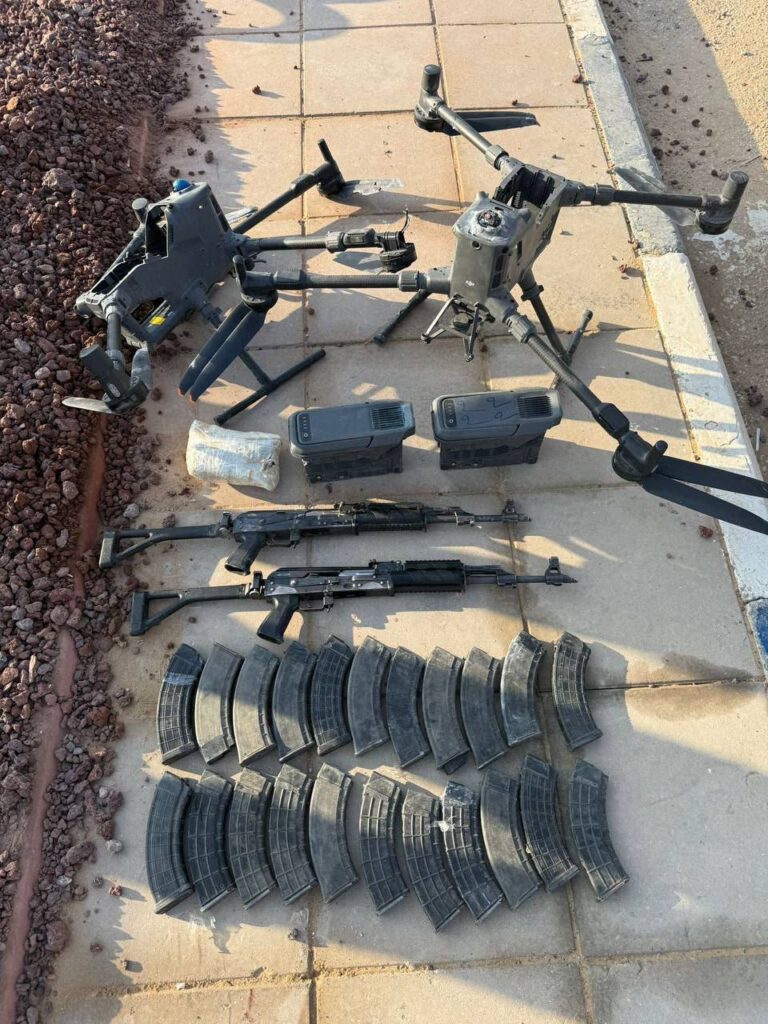 درباره این مقاله بیشتر بخوانید 🔻🔺خنثیسازی قاچاق سلاح با استفاده از پهپاد توسط ارتش اسرائیل