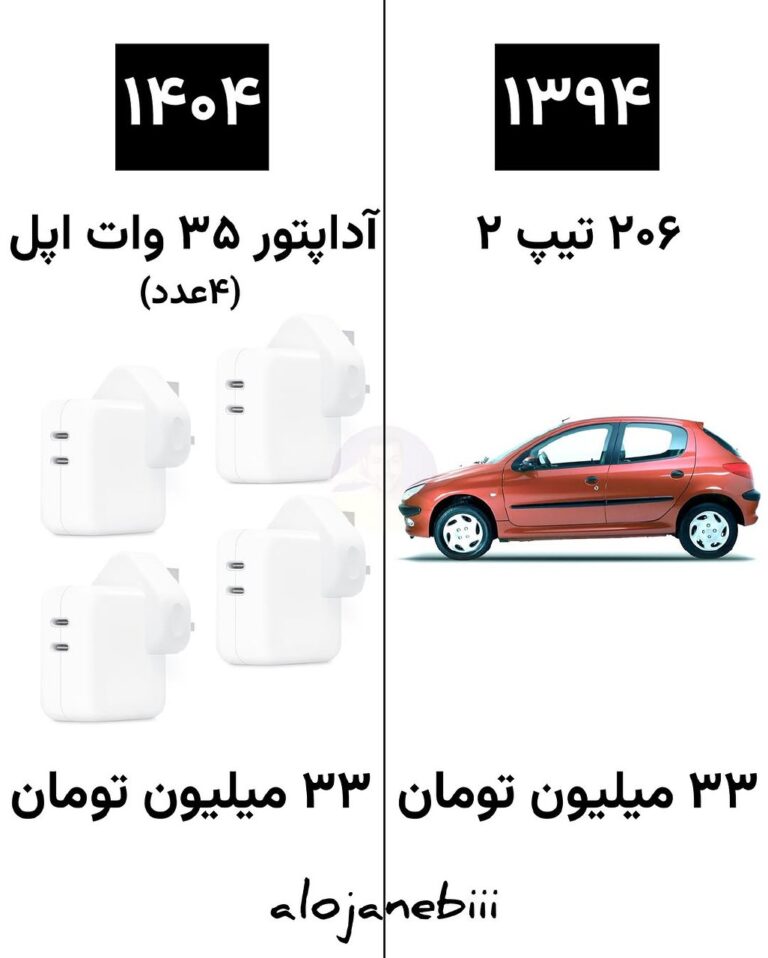 درباره این مقاله بیشتر بخوانید 🔴از ۲۰۶ رسیدیم به شارژر اپل!