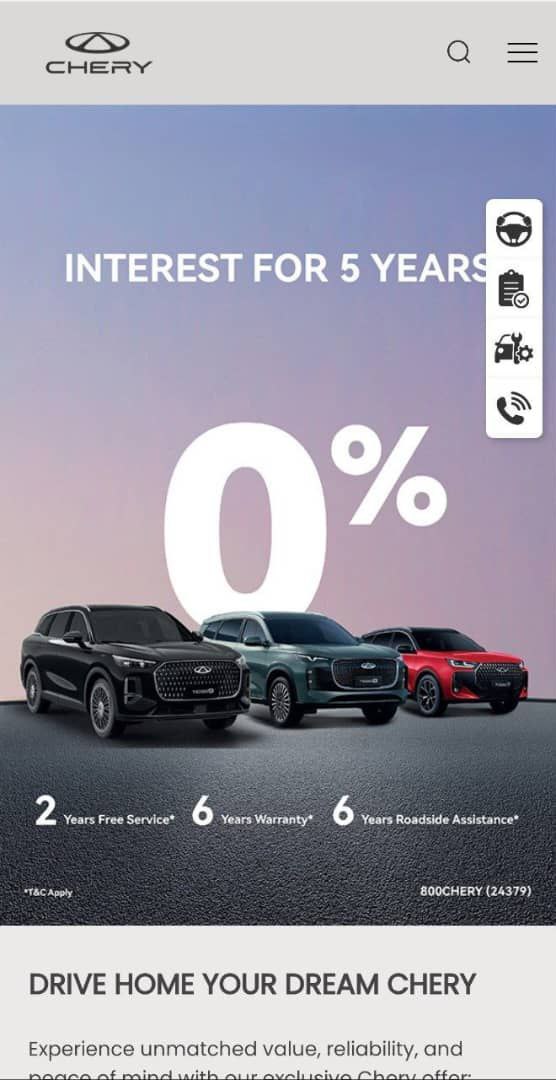 درباره این مقاله بیشتر بخوانید 📌شرکت چری در امارات تمام ماشین هاشو از دم قسط میده ۵ ساله بدون پیش پرداخت و صفر درصد سود و ۲ سال هم تمام سرویس هاش ازتعویض روغن تالنت مجانی است. اما در ایران ۲ برابر قیمت جهانی اونم بعد یک سال تاخیر و … چینی ها هم فهمیدند هر کی هر کی هست و تعزیرات و صمت کشک است. نکته جالب اینکه سایت چری برای امارات روی ایپی ایران فیلتره که مبادا ایرانیا شکایتی کنند.