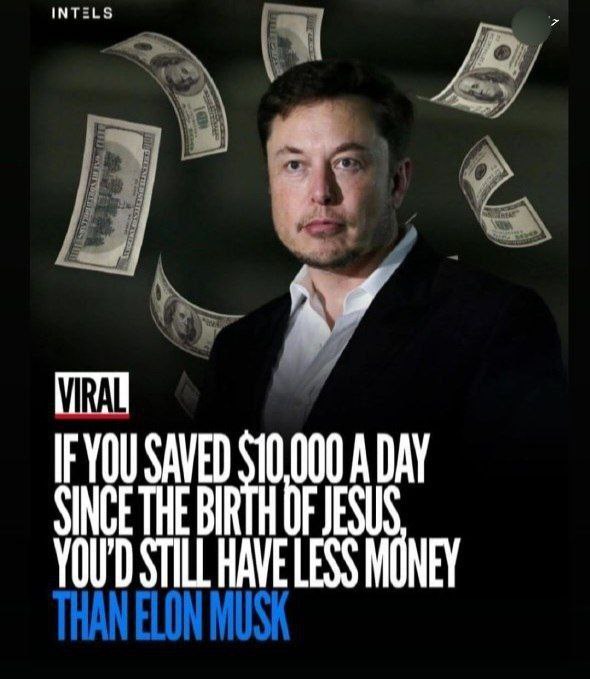 درباره این مقاله بیشتر بخوانید میزان ثروت ایلان ماسک: