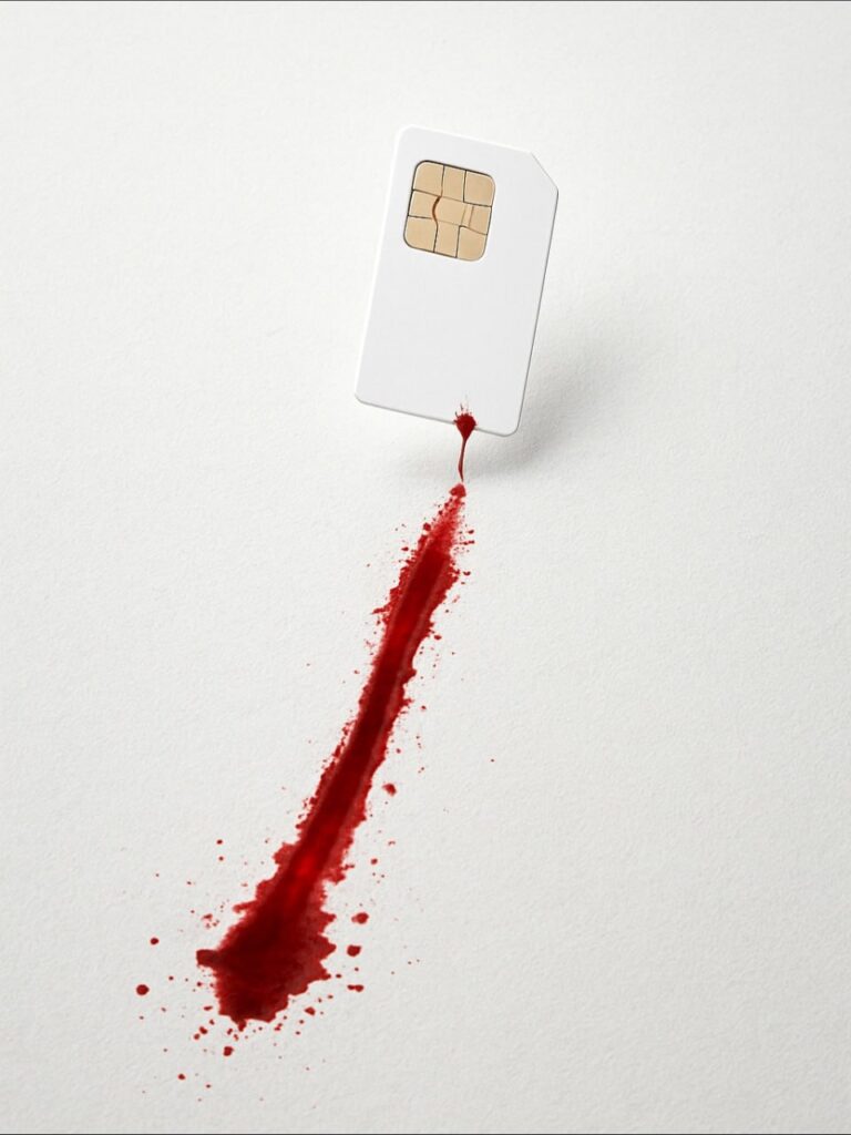 درباره این مقاله بیشتر بخوانید ‏ردِ خون؛ سیمکارت سفید